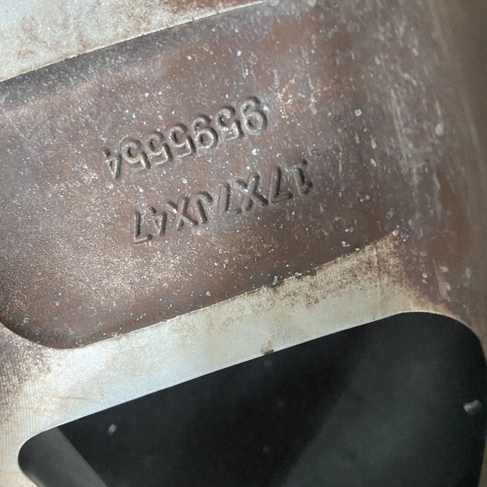 17" EQUINOX 05-06 17x7 5 spoke silver finish opt N75 Original OEM Wheel Rim