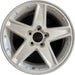 17" EQUINOX 05-06 17x7 5 spoke silver finish opt N75 Original OEM Wheel Rim - Front View