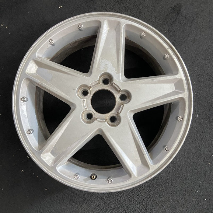 17" EQUINOX 05-06 17x7 5 spoke silver finish opt N75 Original OEM Wheel Rim - Additional View