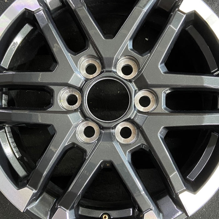 18" TACOMA 24 18x7.5 6 Y spoke TRD Sport Original OEM Wheel Rim - Angle View