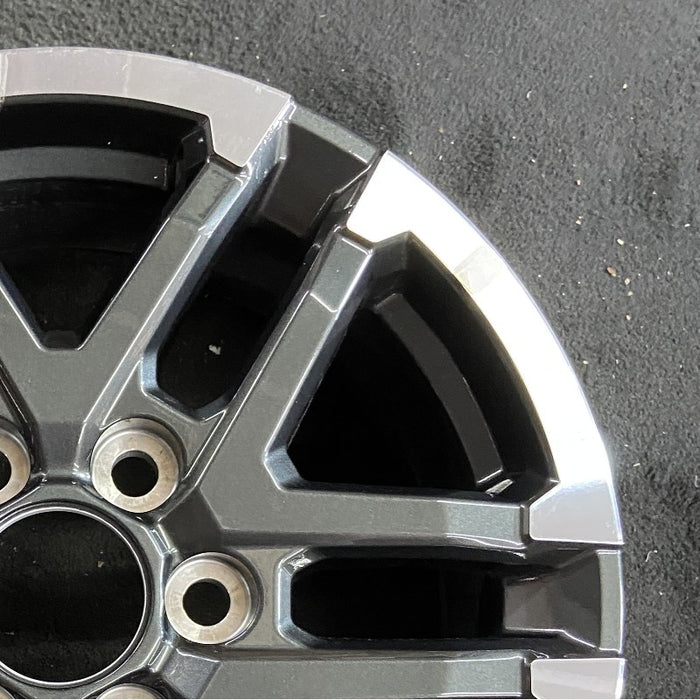 18" TACOMA 24 18x7.5 6 Y spoke TRD Sport Original OEM Wheel Rim - Close-Up Detail