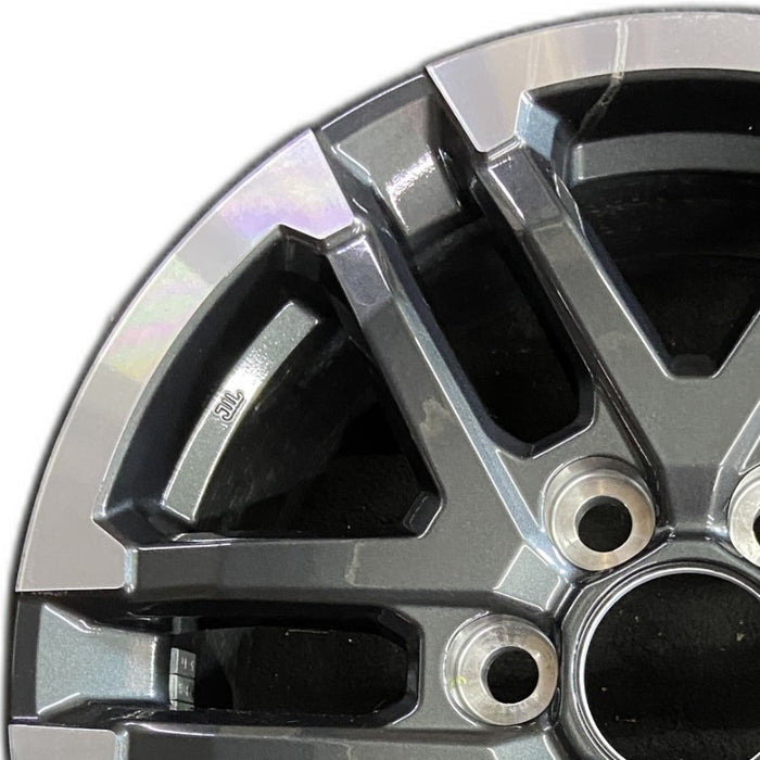 18" TACOMA 24 18x7.5 6 Y spoke TRD Sport Original OEM Wheel Rim - Angle View
