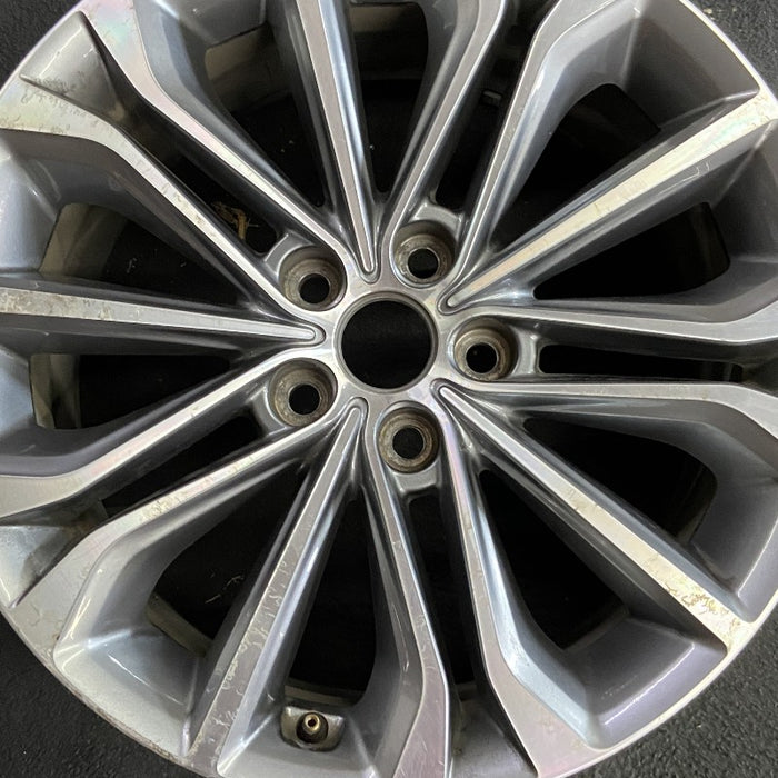 18" G80 17 18x8 Original OEM Wheel Rim - Angle View