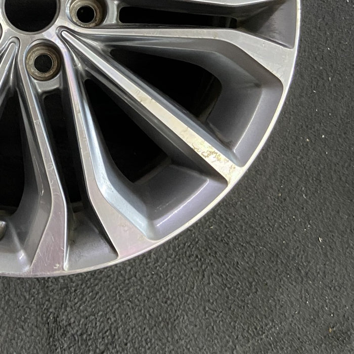 18" G80 17 18x8 Original OEM Wheel Rim - Back View