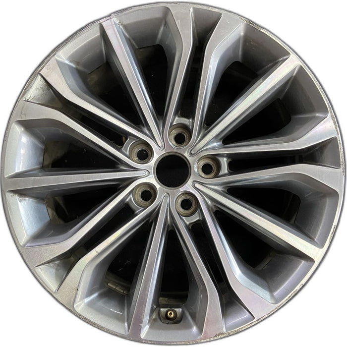 18" G80 17 18x8 Original OEM Wheel Rim - Front View