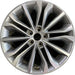 18" G80 17 18x8 Original OEM Wheel Rim - Front View