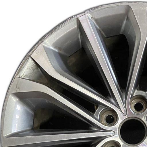 18" G80 17 18x8 Original OEM Wheel Rim - Angle View