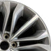 18" G80 17 18x8 Original OEM Wheel Rim - Side Profile