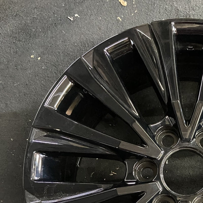 20" LEXUS LX600 22-24 20x8 alloy 6 spoke Original OEM Wheel Rim - Side Profile