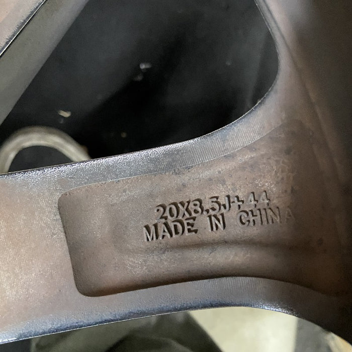 20" EXPLORER 16 20x8.5 aluminum TPMS 10 spoke V spokes Original OEM Wheel Rim