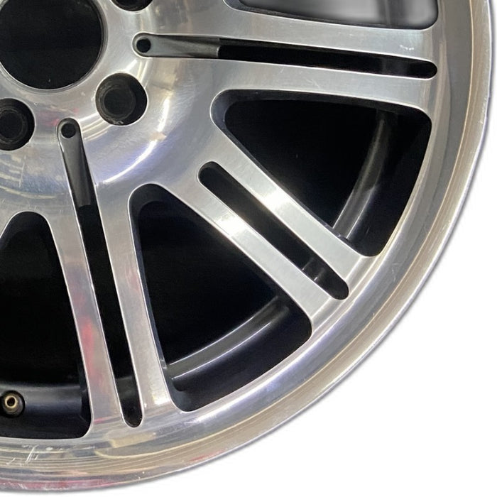 19" BMW M3 01-06 19x8 alloy frt 10 double spoke 47mm offset Original OEM Wheel - Close-Up Detail
