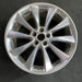 20" MKT 10 20x8 aluminum TPMS 10 flat spoke polished Original OEM Wheel Rim - Front View