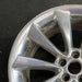 20" MKT 10 20x8 aluminum TPMS 10 flat spoke polished Original OEM Wheel Rim - Side Profile