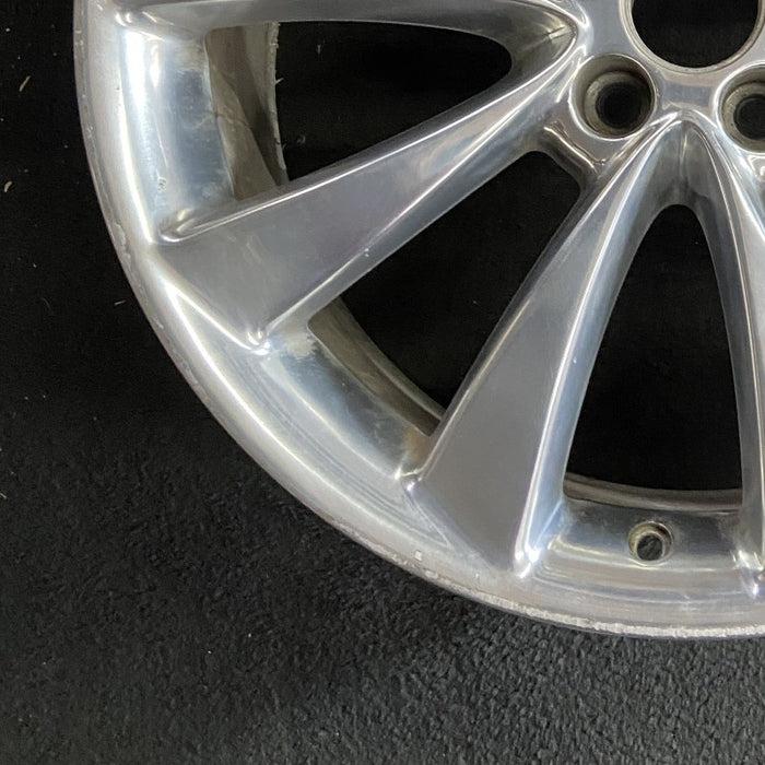 20" MKT 10 20x8 aluminum TPMS 10 flat spoke polished Original OEM Wheel Rim - Additional View
