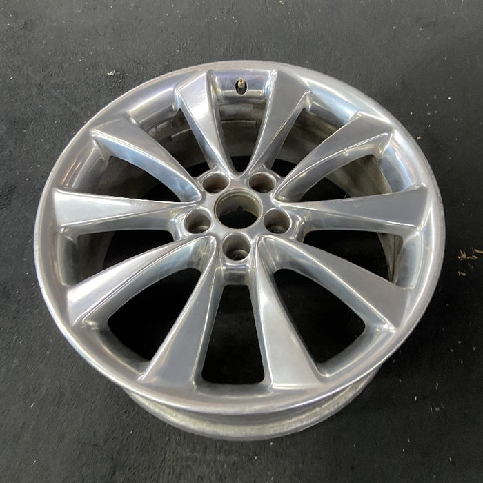 20" MKT 10 20x8 aluminum TPMS 10 flat spoke polished Original OEM Wheel Rim - View 8