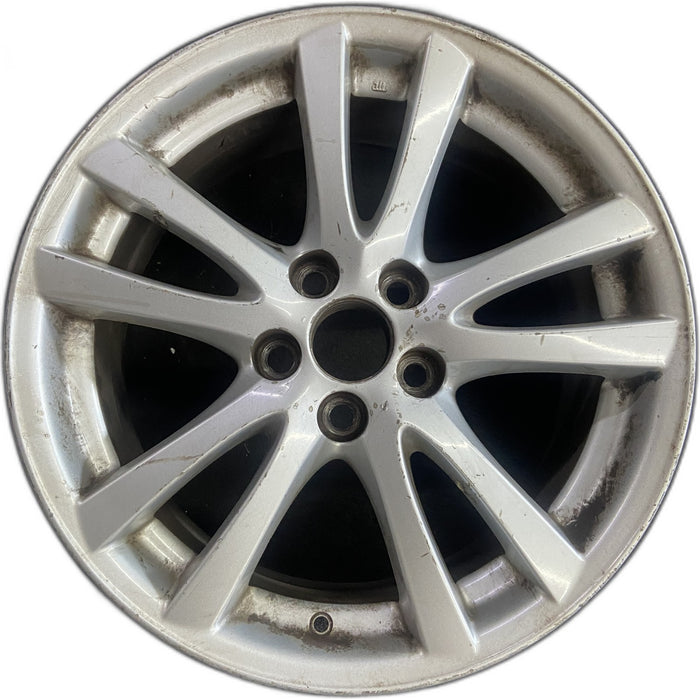 18" LEXUS IS250 08 18x8.5 , 5 double spoke Original OEM Wheel Rim - Front View