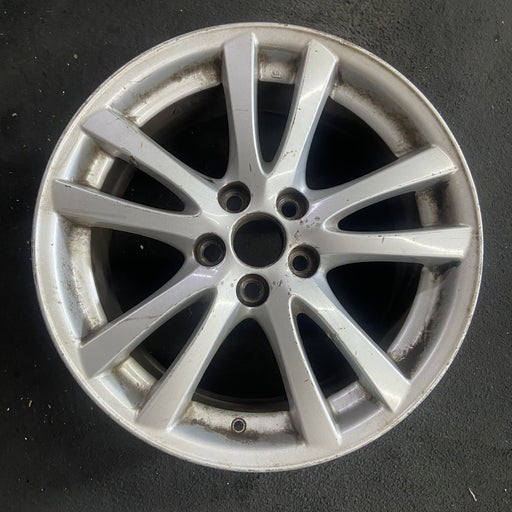 18" LEXUS IS250 08 18x8.5 , 5 double spoke Original OEM Wheel Rim - Angle View