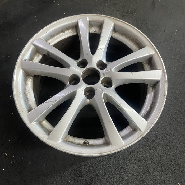 18" LEXUS IS250 08 18x8.5 , 5 double spoke Original OEM Wheel Rim - Side Profile
