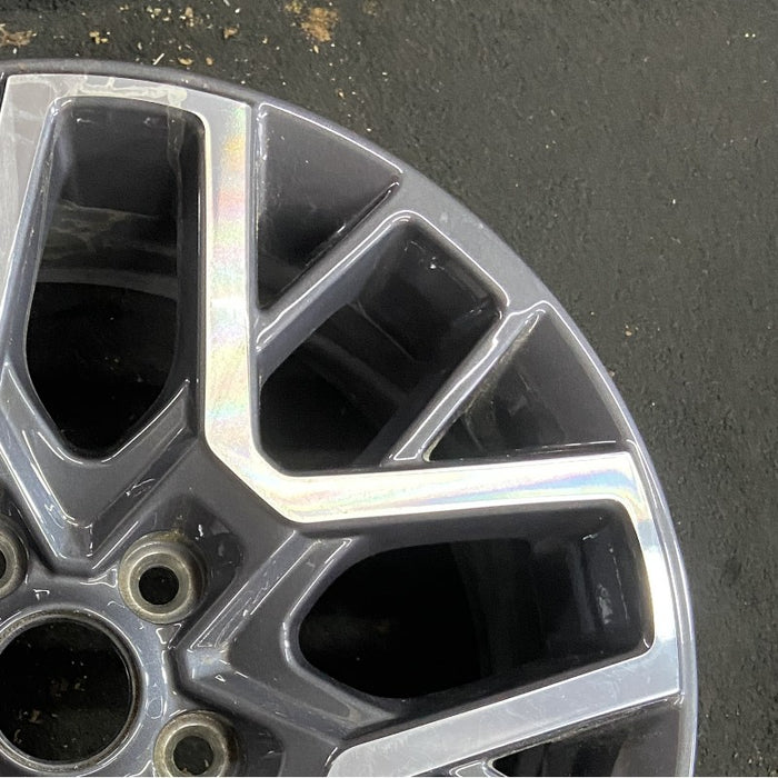 18" WRANGLER 24 18x7.5 20 spoke opt WPA Original OEM Wheel Rim - Close-Up Detail