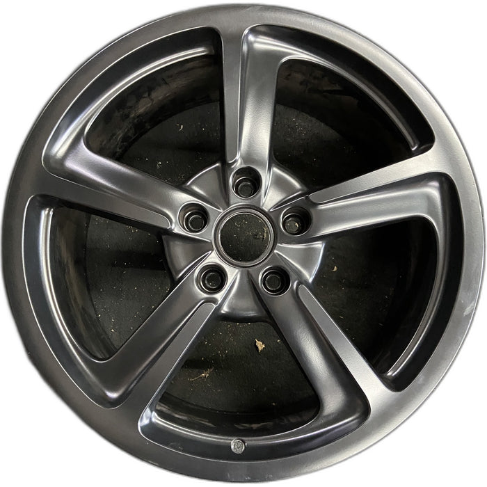 20" PORSCHE 911 14-16 , , 20x9 , w/o central locking hub; 5 spoke, raised - Front View