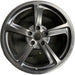 20" PORSCHE 911 14-16 , , 20x9 , w/o central locking hub; 5 spoke, raised - Front View