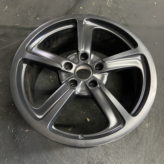20" PORSCHE 911 14-16 , , 20x9 , w/o central locking hub; 5 spoke, raised - Side Profile