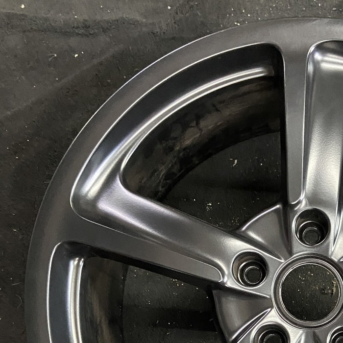 20" PORSCHE 911 14-16 991 model 96.5" WB 20x9 frt w/o central locking hub; 5 - Side Profile