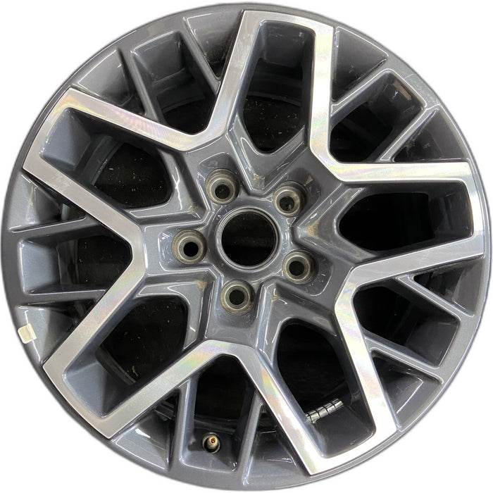 18" WRANGLER 24 18x7.5, 20 spoke Original OEM Wheel Rim - Front View
