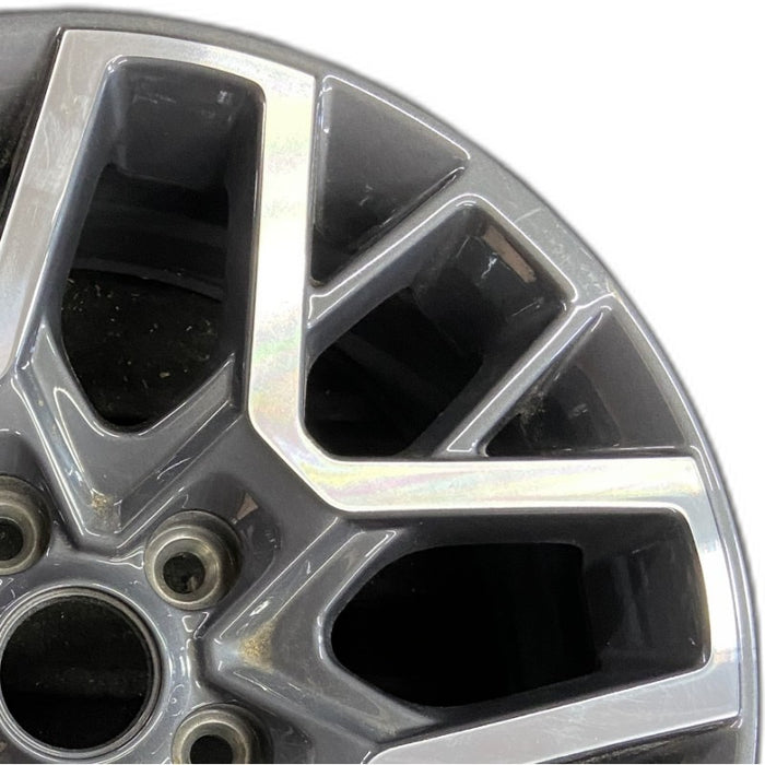 18" WRANGLER 24 18x7.5 20 spoke opt WPA Original OEM Wheel Rim - Side Profile