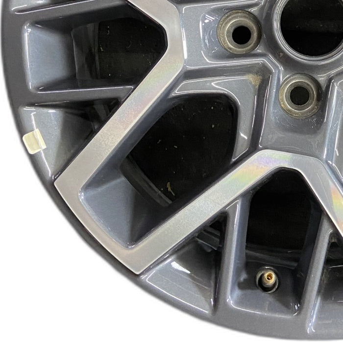 18" WRANGLER 24 18x7.5 20 spoke opt WPA Original OEM Wheel Rim - Back View