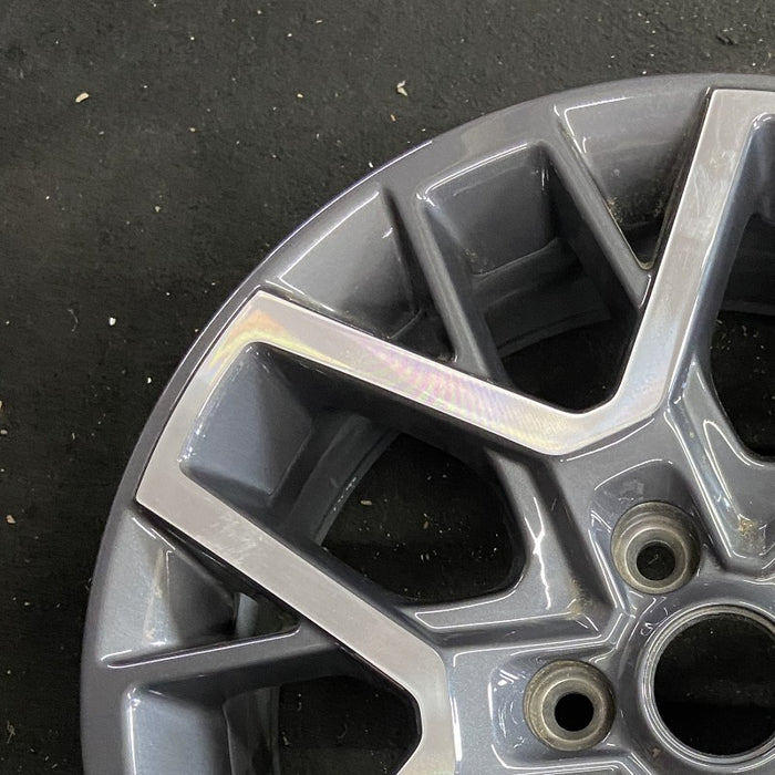 18" WRANGLER 24 18x7.5 20 spoke opt WPA Original OEM Wheel Rim - Side Profile