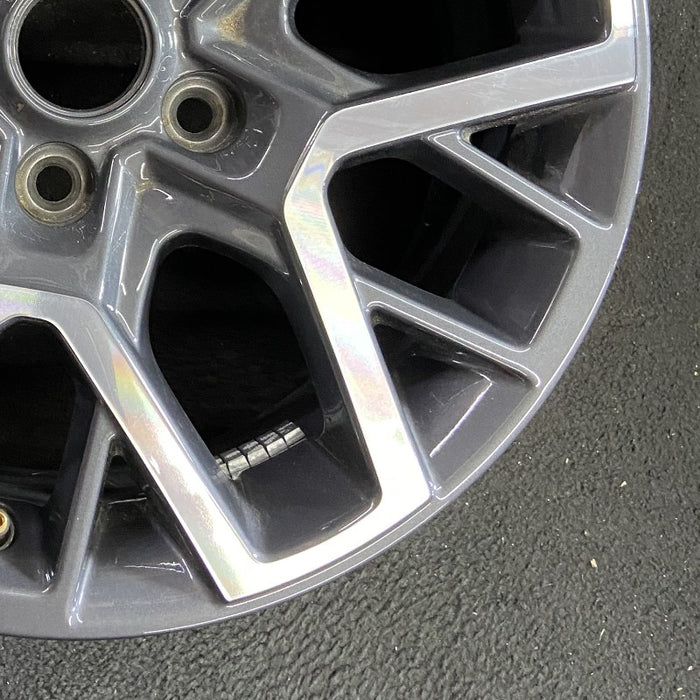 18" WRANGLER 24 18x7.5 20 spoke opt WPA Original OEM Wheel Rim - Back View