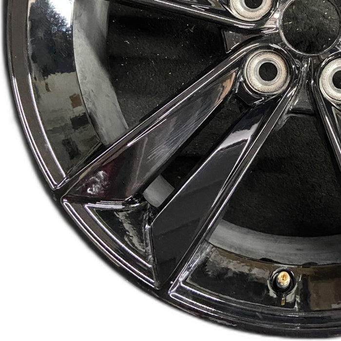 18" MUSTANG 24 18x8.5 5 split spoke Original OEM Wheel Rim - Back View