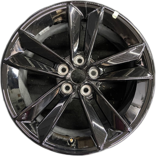 18" MUSTANG 24 18x8.5 5 split spoke Original OEM Wheel Rim - Front View