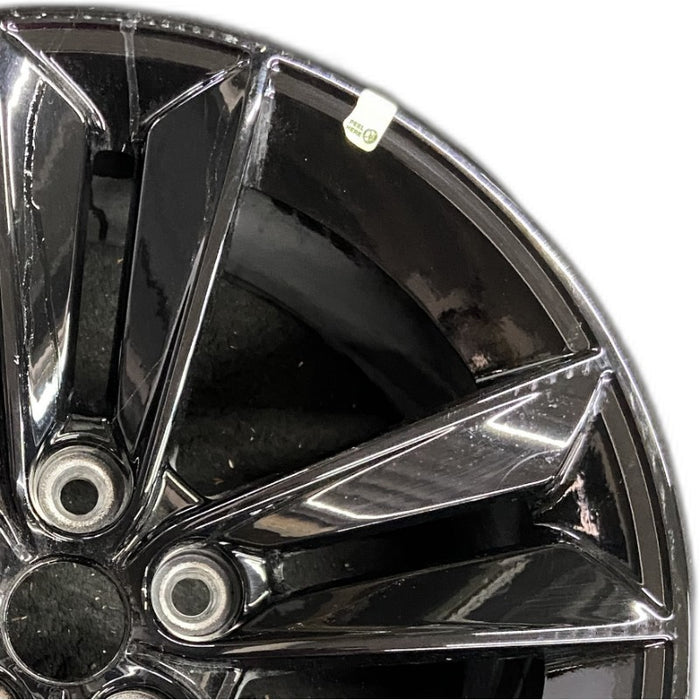 18" MUSTANG 24 18x8.5 5 split spoke Original OEM Wheel Rim - Side Profile