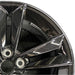 18" MUSTANG 24 18x8.5 5 split spoke Original OEM Wheel Rim - Side Profile