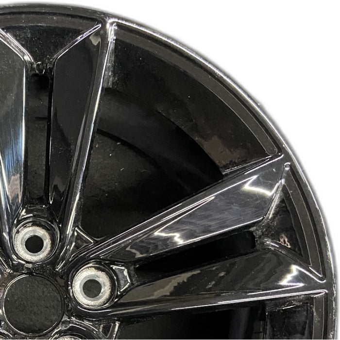 18" MUSTANG 24 18x8.5 5 split spoke Original OEM Wheel Rim - Side Profile