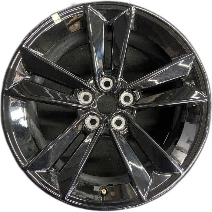 18" MUSTANG 24 18x8.5 5 split spoke Original OEM Wheel Rim - Front View