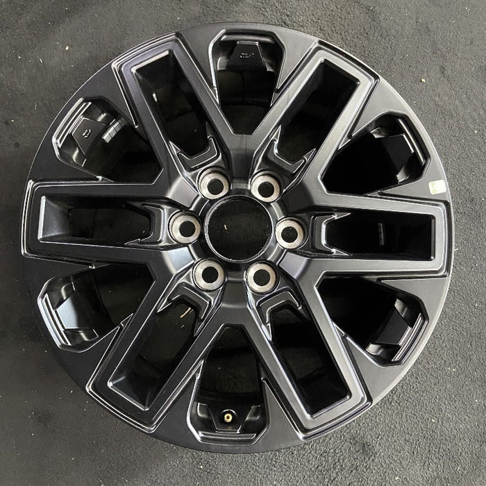 20" SEQUOIA 23-24 20x8 open spoke 6 spoke matte black Original OEM Wheel Rim - Additional View