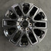 20" SEQUOIA 23-24 20x8 open spoke 6 spoke matte black Original OEM Wheel Rim - Additional View
