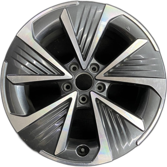 18" RZ450e 23-24 18x8 Original OEM Wheel Rim - Front View