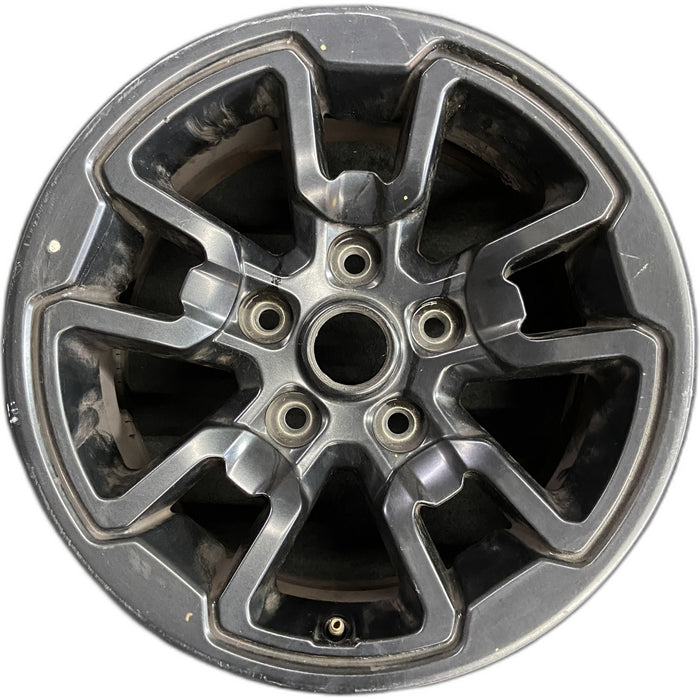 17" DODGE 1500 PICKUP 17-18 , 17x8 , Original OEM Wheel Rim - Front View