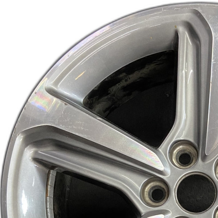 18" EDGE 19 18x8 aluminum TPMS 5 spoke machined face with pockets Original OEM Wheel Rim