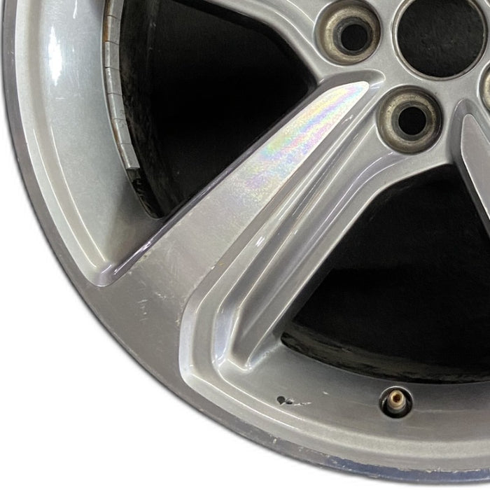 18" EDGE 19 18x8 aluminum TPMS 5 spoke machined face with pockets Original OEM Wheel Rim