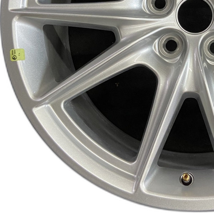 19" MUSTANG 24 19x8.5 5 spoke V spoke Original OEM Wheel Rim - Back View