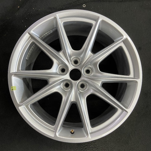 19" MUSTANG 24 19x8.5 5 spoke V spoke Original OEM Wheel Rim - Front View