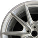 19" MUSTANG 24 19x8.5 5 spoke V spoke Original OEM Wheel Rim - Angle View