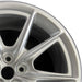 19" MUSTANG 24 19x8.5 5 spoke V spoke Original OEM Wheel Rim - Side Profile