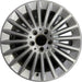 17" MERCEDES C-CLASS 15 205 Type; Sdn C300 17x7 20 spoke Original OEM Wheel Rim - Front View