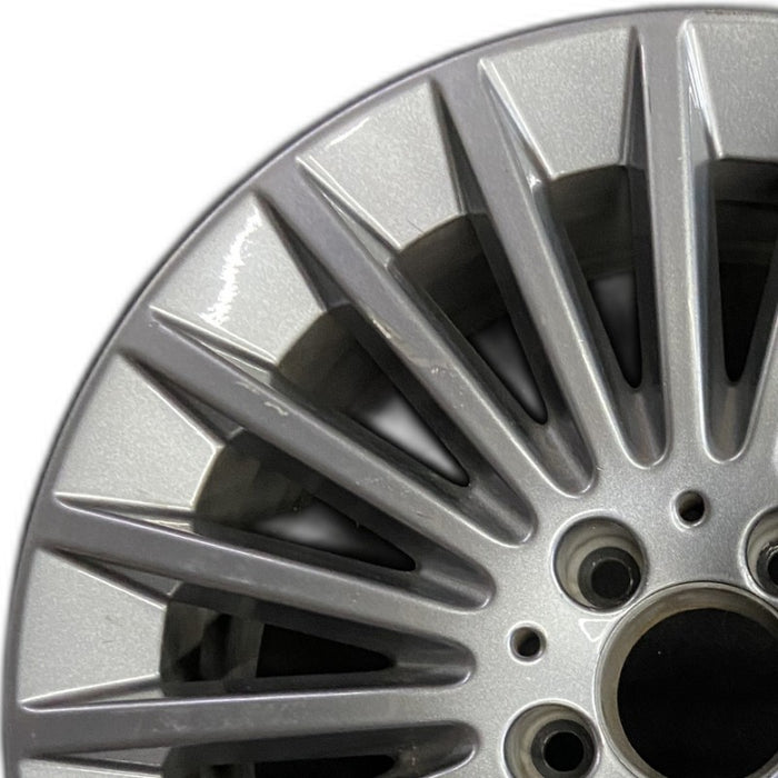 17" MERCEDES C-CLASS 15 205 Type; Sdn C300 17x7 20 spoke Original OEM Wheel Rim - Angle View